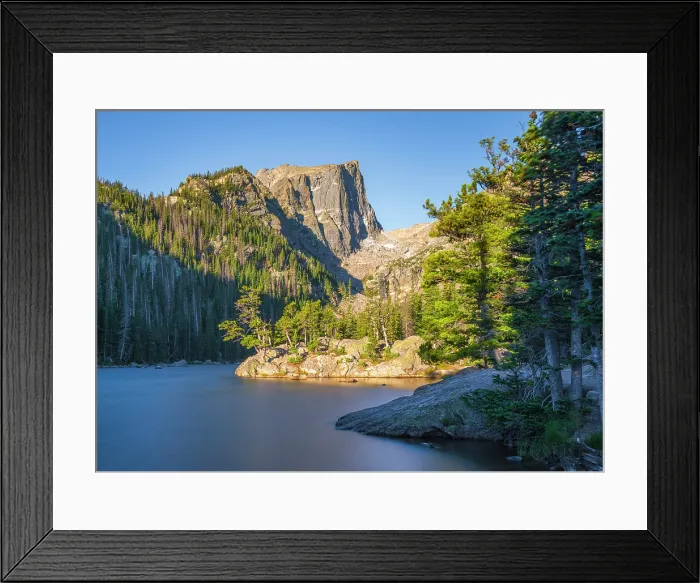 Framed Print : USA, Colorado, Rocky Mountain National Park, Dream Lake, Hallet Peak Framed Print : USA, Colorado, Rocky Mountain National Park, Dream Lake, Hallet Peak
