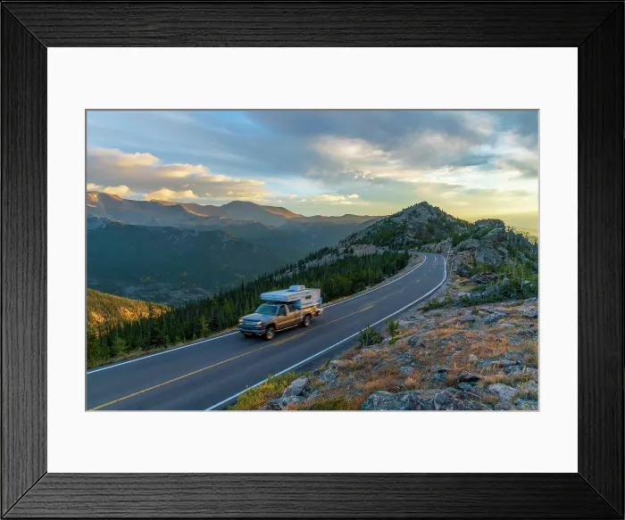 Framed Print : USA, Colorado, Rocky Mountain National Park, Trail Ridge Road Framed Print : USA, Colorado, Rocky Mountain National Park, Trail Ridge Road