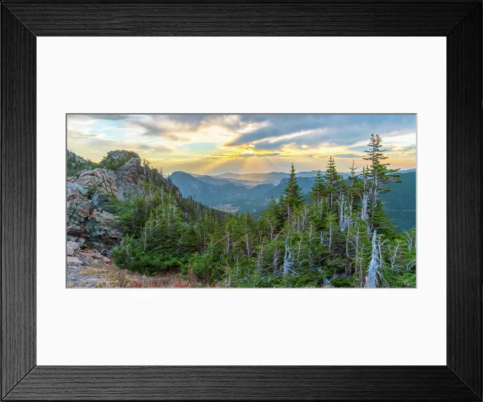 Framed Print : USA, Colorado, Rocky Mountain National Park, looking east from Trail Ridge Road Framed Print : USA, Colorado, Rocky Mountain National Park, looking east from Trail Ridge Road