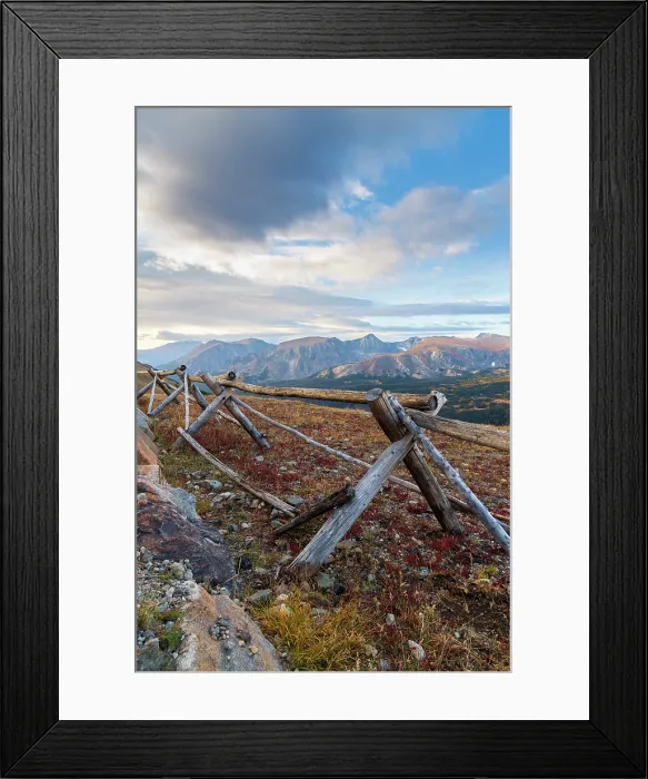 Framed Print : USA, Colorado, Rocky Mountain National Park, Gore Range Overlook towards Front Range of the Rocky Mountains Framed Print : USA, Colorado, Rocky Mountain National Park, Gore Range Overlook towards Front Range of the Rocky Mountains