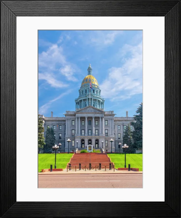 Framed Print : USA, Colorado, Denver, Colorado State Capitol Framed Print : USA, Colorado, Denver, Colorado State Capitol