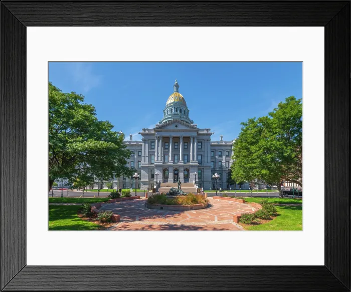 Framed Print : USA, Colorado, Denver, Colorado State Capitol Framed Print : USA, Colorado, Denver, Colorado State Capitol