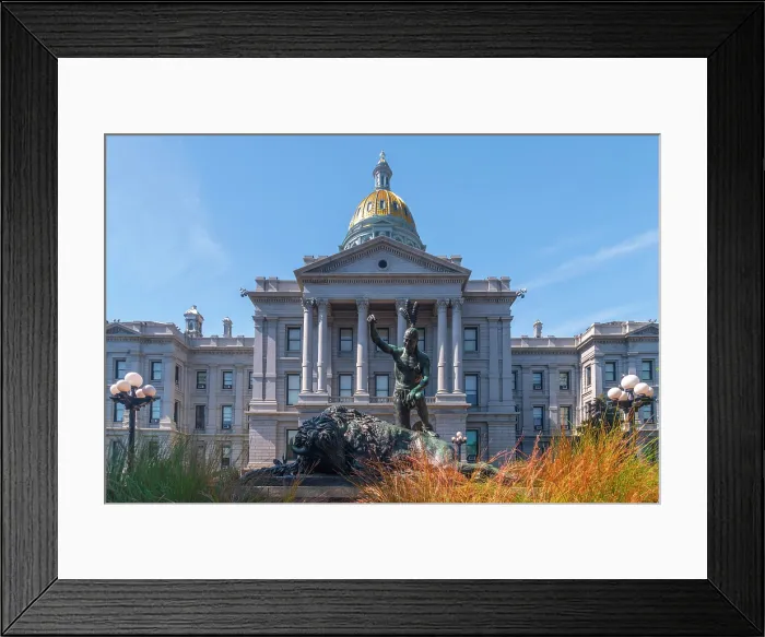 Framed Print : USA, Colorado, Denver, Colorado State Capitol Framed Print : USA, Colorado, Denver, Colorado State Capitol