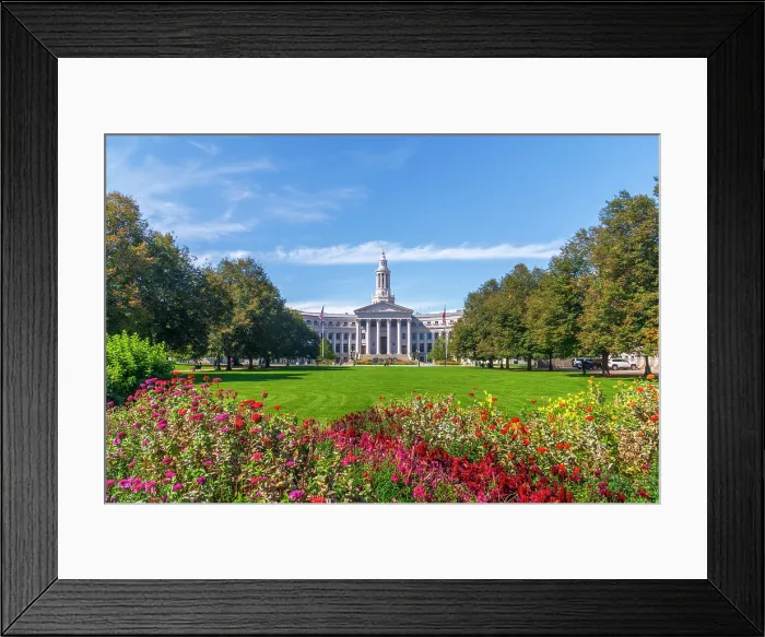 Framed Print : USA, Colorado, Denver, Denver Civic Center, Denver City and County Building Framed Print : USA, Colorado, Denver, Denver Civic Center, Denver City and County Building