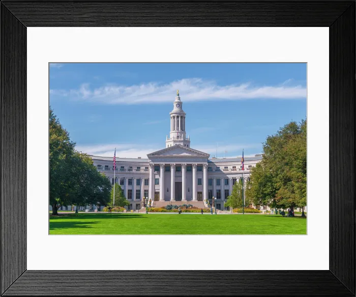 Framed Print : USA, Colorado, Denver, Denver Civic Center, Denver City and County Building Framed Print : USA, Colorado, Denver, Denver Civic Center, Denver City and County Building