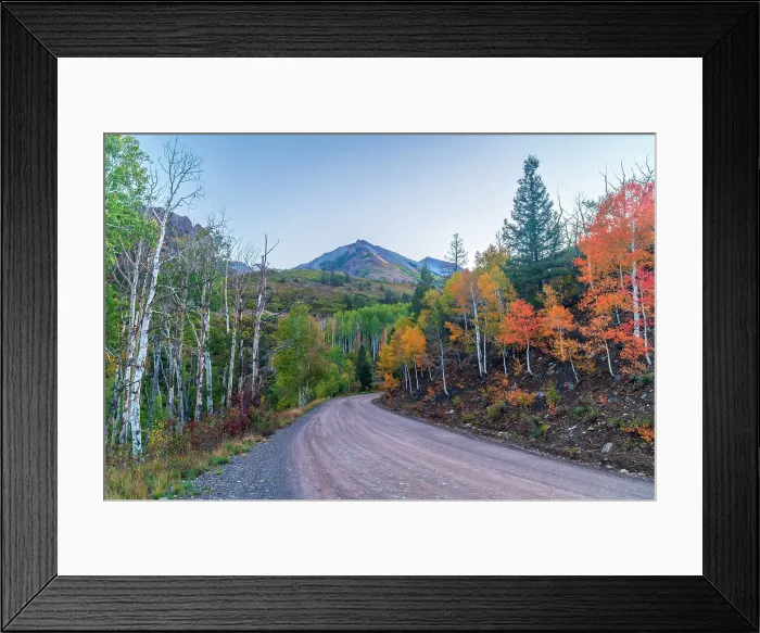 Framed Print : USA, Colorado, Telluride, Hastings Mesa, Last Dollar Road Framed Print : USA, Colorado, Telluride, Hastings Mesa, Last Dollar Road