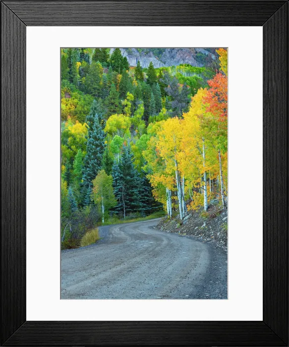 Framed Print : USA, Colorado, Telluride, Hastings Mesa, Last Dollar Road Framed Print : USA, Colorado, Telluride, Hastings Mesa, Last Dollar Road