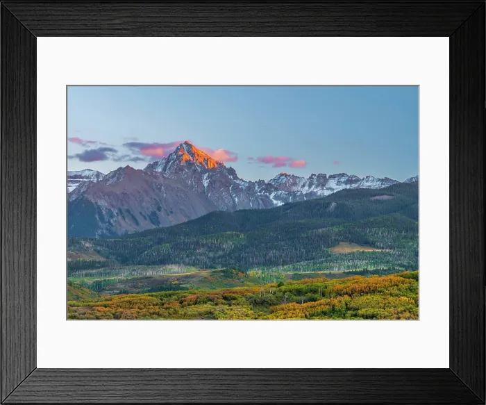 Framed Print : USA, Colorado, Rocky Mountains, San Juan Mountains, Sneffels Range, Mount Sneffels Framed Print : USA, Colorado, Rocky Mountains, San Juan Mountains, Sneffels Range, Mount Sneffels