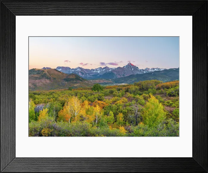 Framed Print : USA, Colorado, Rocky Mountains, San Juan Mountains, Sneffels Range, Mount Sneffels Framed Print : USA, Colorado, Rocky Mountains, San Juan Mountains, Sneffels Range, Mount Sneffels