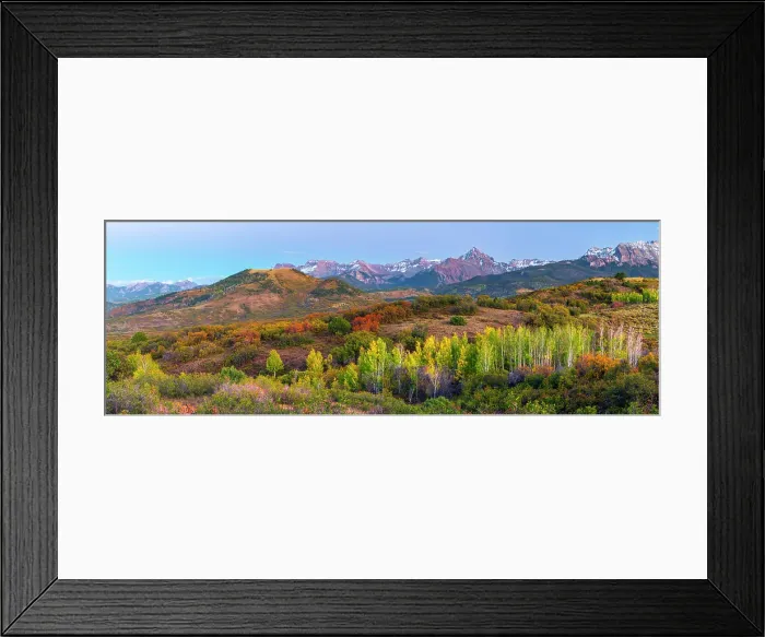 Framed Print : USA, Colorado, Rocky Mountains, San Juan Mountains, Sneffels Range, Mount Sneffels