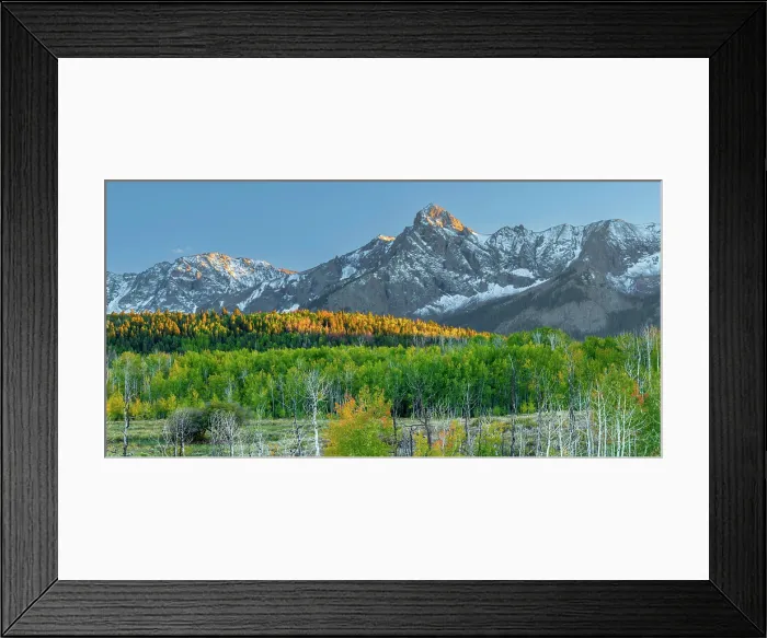 Framed Print : USA, Colorado, Rocky Mountains, San Juan Mountains, Sneffels Range, S9 Peak Framed Print : USA, Colorado, Rocky Mountains, San Juan Mountains, Sneffels Range, S9 Peak