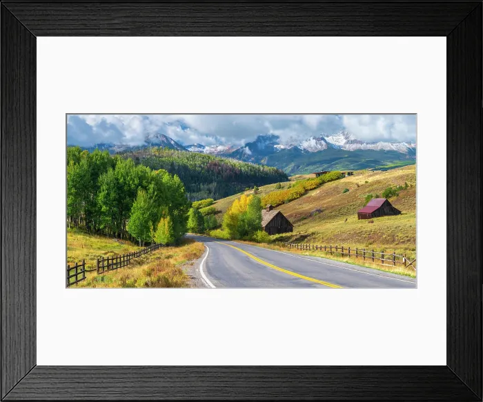 Framed Print : USA, Colorado, Telluride, San Juan Mountains, Sunshine Mountain, Mount Wilson and Wilson Peak Framed Print : USA, Colorado, Telluride, San Juan Mountains, Sunshine Mountain, Mount Wilson and Wilson Peak