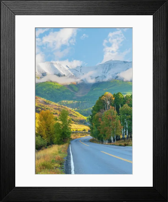 Framed Print : USA, Colorado, Telluride Framed Print : USA, Colorado, Telluride