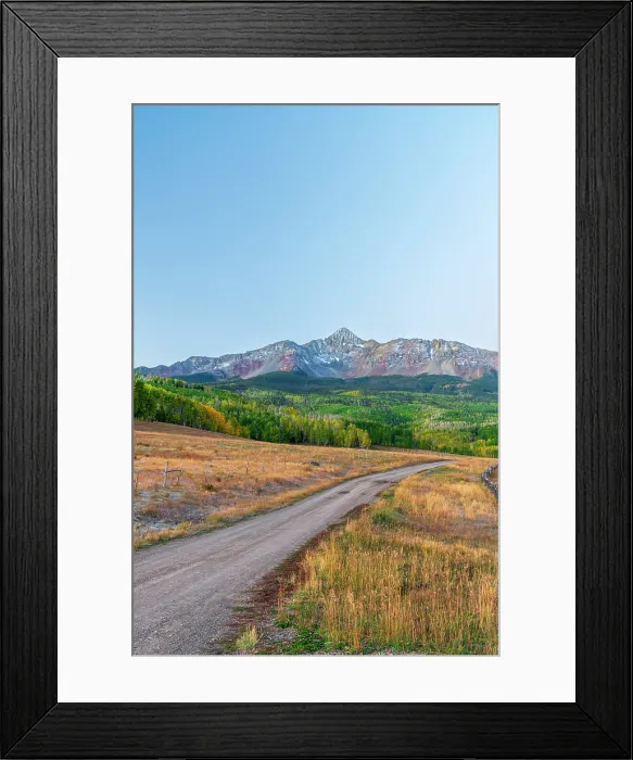 Framed Print : USA, Colorado, Telluride, Wilson Mesa, Wilson Peak of the San Juan Mountains Framed Print : USA, Colorado, Telluride, Wilson Mesa, Wilson Peak of the San Juan Mountains
