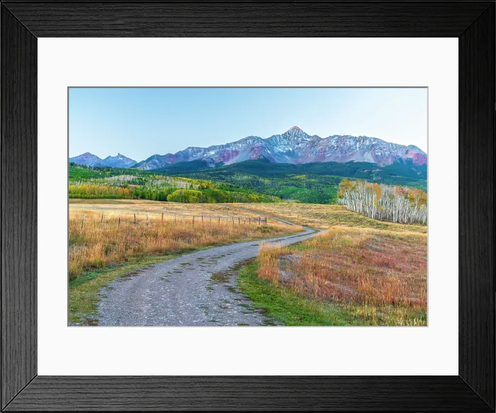 Framed Print : USA, Colorado, Telluride, Wilson Mesa, Wilson Peak of the San Juan Mountains Framed Print : USA, Colorado, Telluride, Wilson Mesa, Wilson Peak of the San Juan Mountains