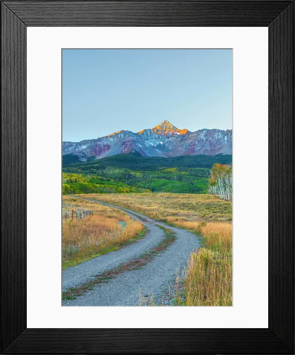 Framed Print : USA, Colorado, Telluride, Wilson Mesa, Wilson Peak of the San Juan Mountains Framed Print : USA, Colorado, Telluride, Wilson Mesa, Wilson Peak of the San Juan Mountains