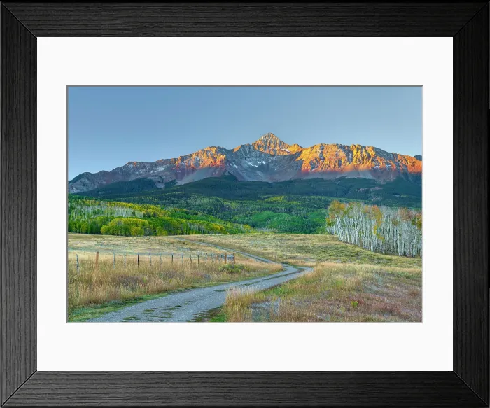 Framed Print : USA, Colorado, Telluride, Wilson Mesa, Wilson Peak of the San Juan Mountains Framed Print : USA, Colorado, Telluride, Wilson Mesa, Wilson Peak of the San Juan Mountains
