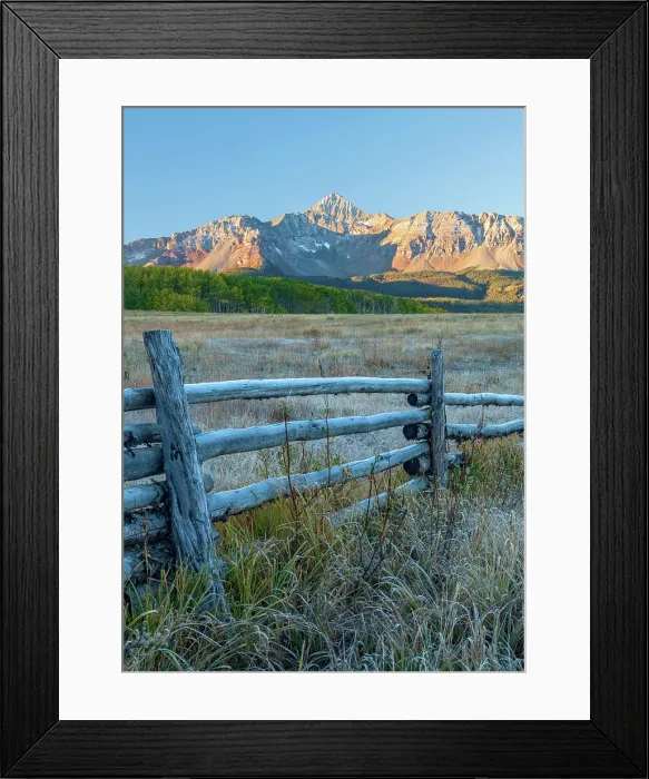 Framed Print : USA, Colorado, Telluride, Wilson Mesa, Wilson Peak of the San Juan Mountains Framed Print : USA, Colorado, Telluride, Wilson Mesa, Wilson Peak of the San Juan Mountains