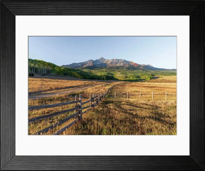 Framed Print : USA, Colorado, Telluride, Wilson Mesa, Wilson Peak of the San Juan Mountains Framed Print : USA, Colorado, Telluride, Wilson Mesa, Wilson Peak of the San Juan Mountains