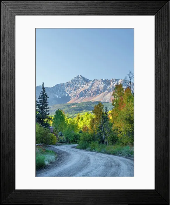 Framed Print : USA, Colorado, Telluride, Wilson Mesa, Wilson Peak of the San Juan Mountains Framed Print : USA, Colorado, Telluride, Wilson Mesa, Wilson Peak of the San Juan Mountains