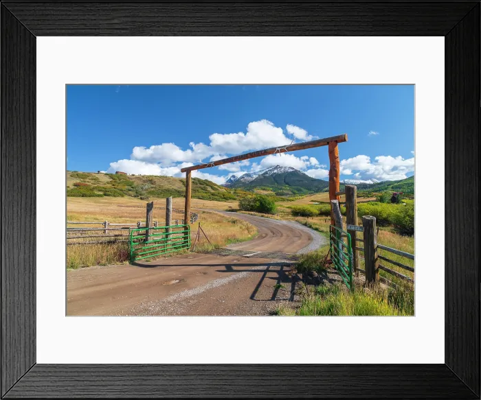 Framed Print : USA, Colorado, Telluride, Hastings Mesa Framed Print : USA, Colorado, Telluride, Hastings Mesa