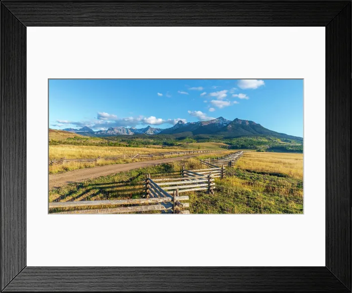Framed Print : USA, Colorado, Telluride, Hastings Mesa Framed Print : USA, Colorado, Telluride, Hastings Mesa