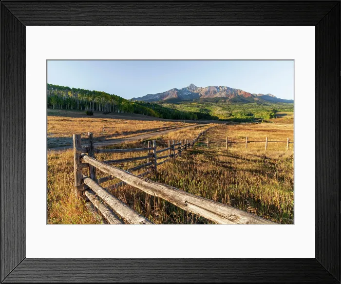 Framed Print : USA, Colorado, Telluride, Wilson Mesa, Wilson Peak of the San Juan Mountains Framed Print : USA, Colorado, Telluride, Wilson Mesa, Wilson Peak of the San Juan Mountains