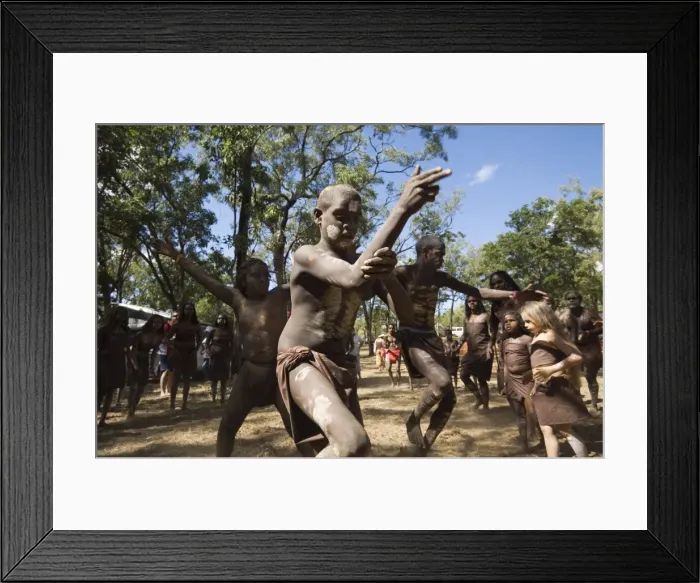 Framed Print : Australia, Queensland, Laura. Indigenous dance troupe at the Laura Aboriginal Dance Festival Framed Print : Australia, Queensland, Laura. Indigenous dance troupe at the Laura Aboriginal Dance Festival