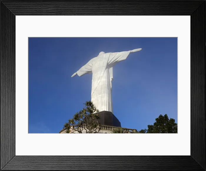 Framed Print : Christ the Redeemer (Portuguese: Cristo Redentor) is a statue of Jesus Christ in Rio de Janeiro Framed Print : Christ the Redeemer (Portuguese: Cristo Redentor) is a statue of Jesus Christ in Rio de Janeiro