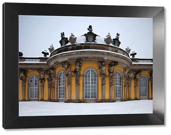 Sanssouci is the name of the former summer palace of Frederick the Great