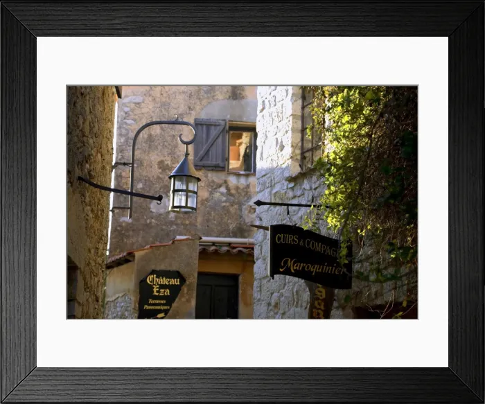 Framed Print : France, French Riviera, Eze Framed Print : France, French Riviera, Eze