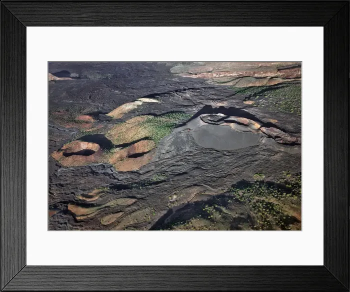 Framed Print : Andrews volcano is one of the numerous volcanic craters dotting the volcanic ridge, known as The Barrier, that separated the Suguta Valley from Lake Turkana several million years ago. The last eruption took place just over 100 years ago Framed Print : Andrews volcano is one of the numerous volcanic craters dotting the volcanic ridge, known as The Barrier, that separated the Suguta Valley from Lake Turkana several million years ago. The last eruption took place just over 100 years ago