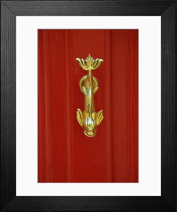 Framed Print : Malta, Mdina, Europe; Colourful doors and ornamented knobs from part of the style in old towns Framed Print : Malta, Mdina, Europe; Colourful doors and ornamented knobs from part of the style in old towns