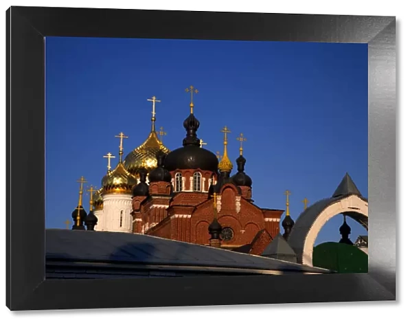 Russia, Golden Ring, Kostroma; The Bogoyavlensko-Anastasin Monastery in the historical centre