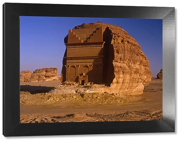 Saudi Arabia, Madinah, nr. Al-Ula, Madain Saleh (aka Hegra). Now a UNESCO World Heritage Site