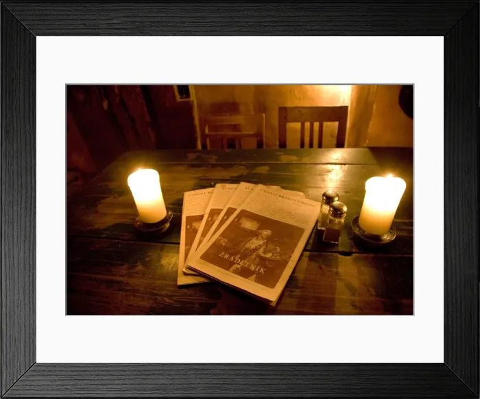 Framed Print : Czech Republic, Prague; Inside one of the oldest taverns of the city Framed Print : Czech Republic, Prague; Inside one of the oldest taverns of the city
