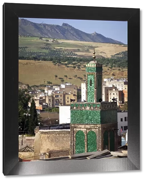 View across the old medina of Fes, Morocco