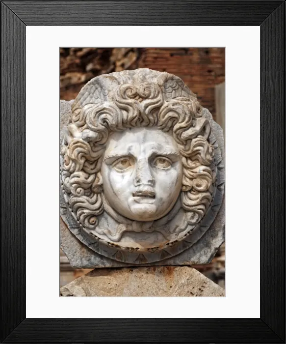 Framed Print : Libya, Leptis Magna. Head of Medusa in the forum Framed Print : Libya, Leptis Magna. Head of Medusa in the forum