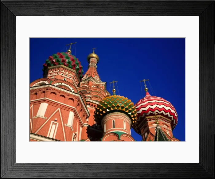 Framed Print : Russia, Moscow; St. Basils Cathedral. 1555-1561 by Tsar Ivan the Terrible Framed Print : Russia, Moscow; St. Basils Cathedral. 1555-1561 by Tsar Ivan the Terrible
