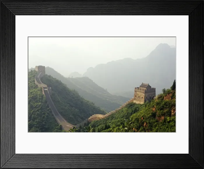 Framed Print : China, Tianjin, Taipinzhai. The section of Chinas Great Wall from Taipinzhai to Huangyaguan is among its Framed Print : China, Tianjin, Taipinzhai. The section of Chinas Great Wall from Taipinzhai to Huangyaguan is among its