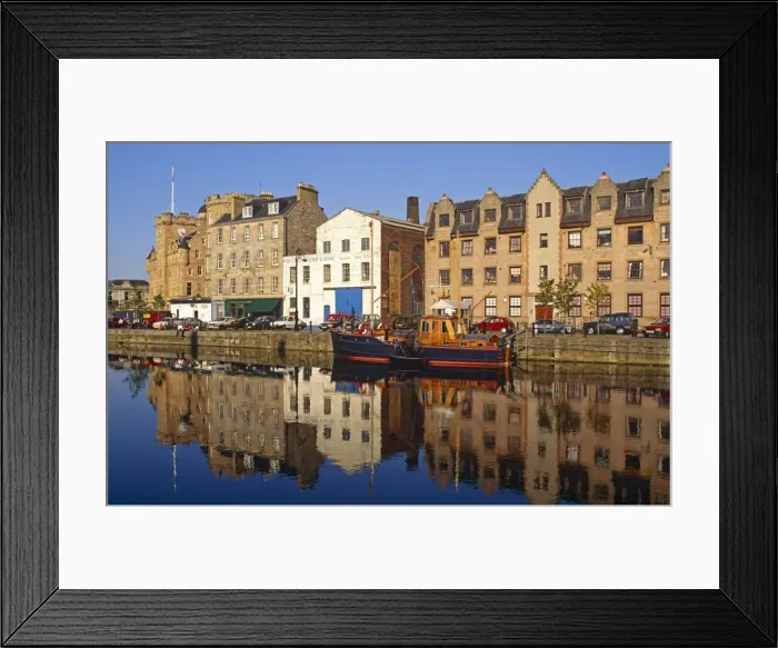 Framed Print : Historic Docks, Leith, Edinburgh, Scotland Framed Print : Historic Docks, Leith, Edinburgh, Scotland