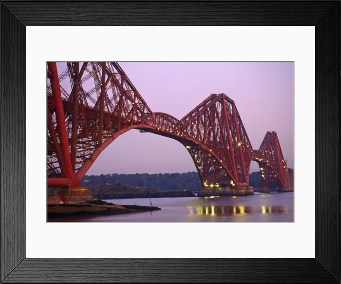 Framed Print : The Forth Rail Bridge, Firth of Forth, Edinburgh, Scotland Framed Print : The Forth Rail Bridge, Firth of Forth, Edinburgh, Scotland