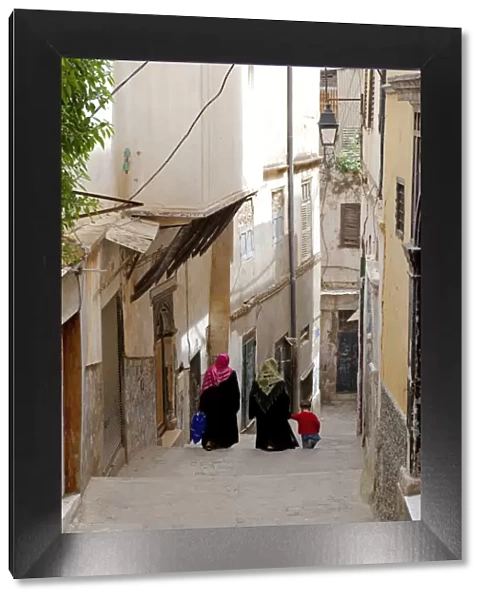 Algeria, Algiers. Women in the Kasbah