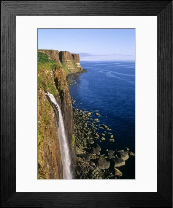 Framed Print : Kilt Rock, Isle of Skye, Scotland
