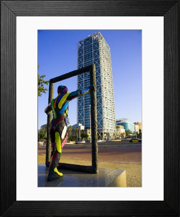 Framed Print : Marc by Robert Llimos 1997. Nova Icra. Olimpic harbour, Barcelona, Spain Framed Print : Marc by Robert Llimos 1997. Nova Icra. Olimpic harbour, Barcelona, Spain