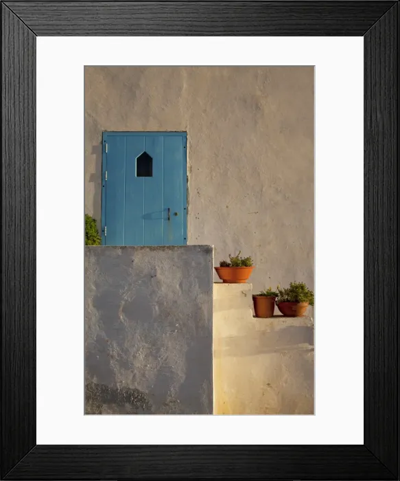 Framed Print : Gozo, Malta, Europe; A residential house near the sea Framed Print : Gozo, Malta, Europe; A residential house near the sea