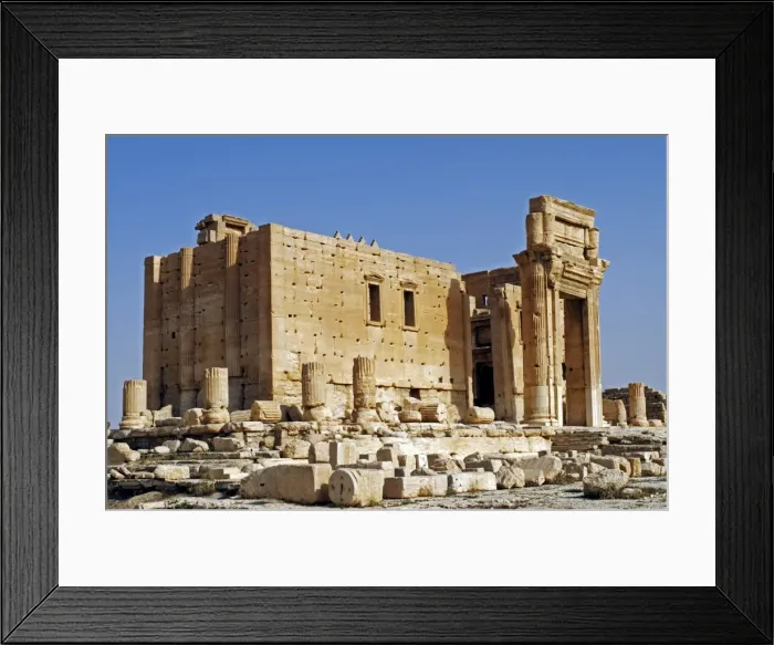 Framed Print : Syria, Palmyra. The Temple of Bel Framed Print : Syria, Palmyra. The Temple of Bel