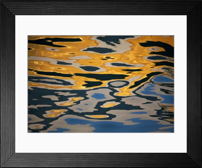 Framed Print : Sicily, Italy, Western Europe; Reflections in the mediterraean sea in the port of Trapani Framed Print : Sicily, Italy, Western Europe; Reflections in the mediterraean sea in the port of Trapani