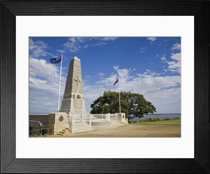 Framed Print : Australia, Western Australia, Perth. The War Memorial in Kings Park Framed Print : Australia, Western Australia, Perth. The War Memorial in Kings Park