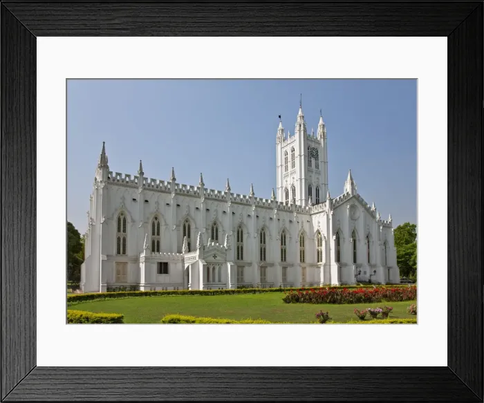 Framed Print : The beautiful Neo-Gothic St Pauls Cathedral was built between 1839 and 1847. However, the earthquake of 1934 led to collapse of its tower which was rebuilt on the lines of the Bell Harry Tower of Canterbury Cathedral Framed Print : The beautiful Neo-Gothic St Pauls Cathedral was built between 1839 and 1847. However, the earthquake of 1934 led to collapse of its tower which was rebuilt on the lines of the Bell Harry Tower of Canterbury Cathedral